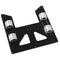 Black/Silver Aluminum Y Carriage Hot Bed Support Plate with Slider for 3D Printer