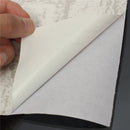 10m White Grey Brick Stone Prepasted Adhesive Contact Paper Wallpaper Roll Wall Art Decor