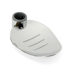 Modern Chrome Sliver ABS Shower Soap Dish Bathroom Holder Soap Bracket