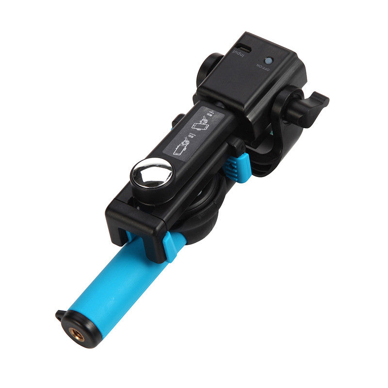 Bakeey R2 Mini Panoramic Multi-angle Rotation Wireless bluetooth Automatic Expansion Selfie Stick for Live Mobile Phones