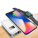Bakeey 3 in 1 Qi 10000mAh PD3.0 QC3.0 Power Bank 2 USB Wireless Charger Portable Battery Charger