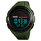 SKMEI 1405 Solar Power Digital Watch Stopwatch Luminous Display Alarm Calendar Outdoor Sport Watch