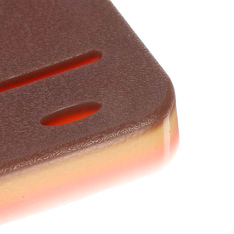 3D Silicone Human Traumatic Skin Model Mould Portable Suturing Practice Training Pad for Medical Student with 1 Pair Gloves