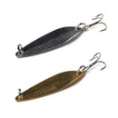 ZANLURE 10pcs/set Metal Sequins Fishing Lure Spoon Bait Set Treble Hooks With Box Fishing Tackle