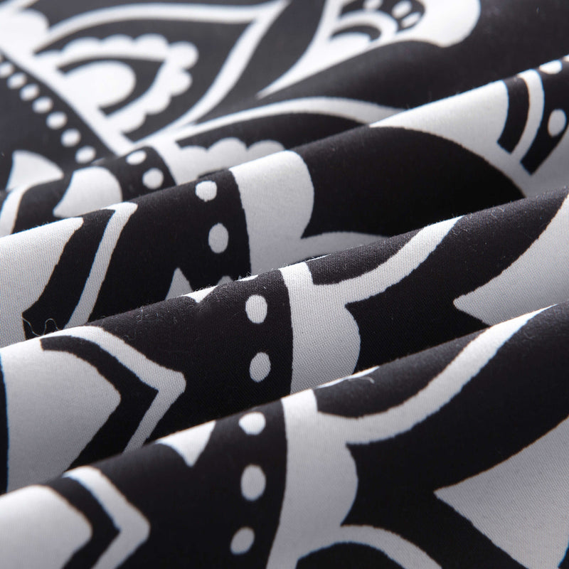 3 PCS Bedding Sets Bohemian National Style Pillowcase Quilt Cover For Queen Size