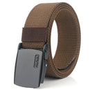 AWMN 120cm x 3.8cm Men Military Tactical Belt Adjustable Nylon Casual Belt Waist Belt With Zinc Alloy Buckle