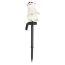 LED Solar Light Polar Bear Garden Light Lawn Light Outdoor Waterproof  Lamp RGB