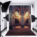 5x7FT Retro Palace Windows Photography Backdrop Backgraound Studio Prop