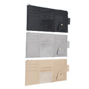 PU Leather Car Sun Visor Card Holder Multi-function Pen Ticket Sunglasses Storage Bag Organizer Case