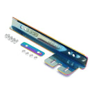 Universal Neo Chrome Front Bumper License Plate Mount Bracket Relocator Holder