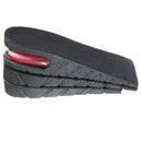 3-Layer 6cm Unisex Shoe Insole AIR Cushion Heel Insert Increase Taller Height Lift Pads
