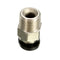 3PCS Pneumatic Connector PC4-01 For 1.75mm 3mm PTFE Tube Quick Coupler Feed Inlet