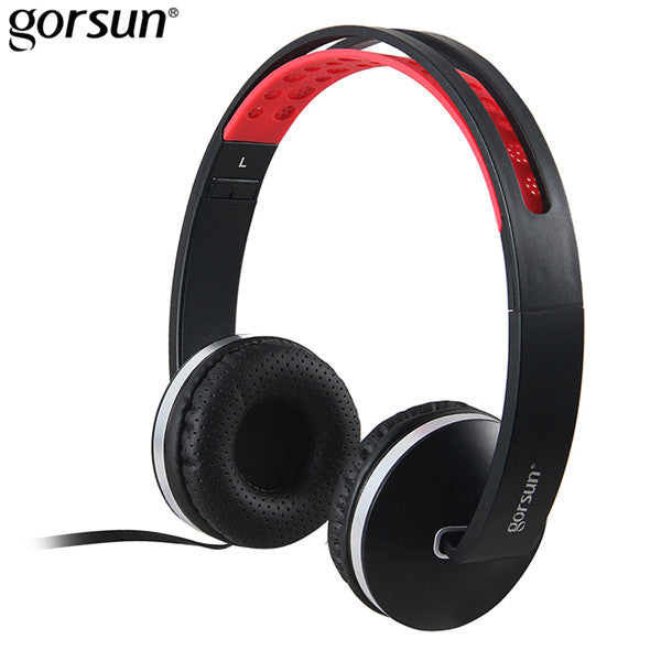 Gorsun GS-785 Wired Foldable Music Headphone Headset With Microphone For Iphone Samsung Huawei Nokia Xiaomi