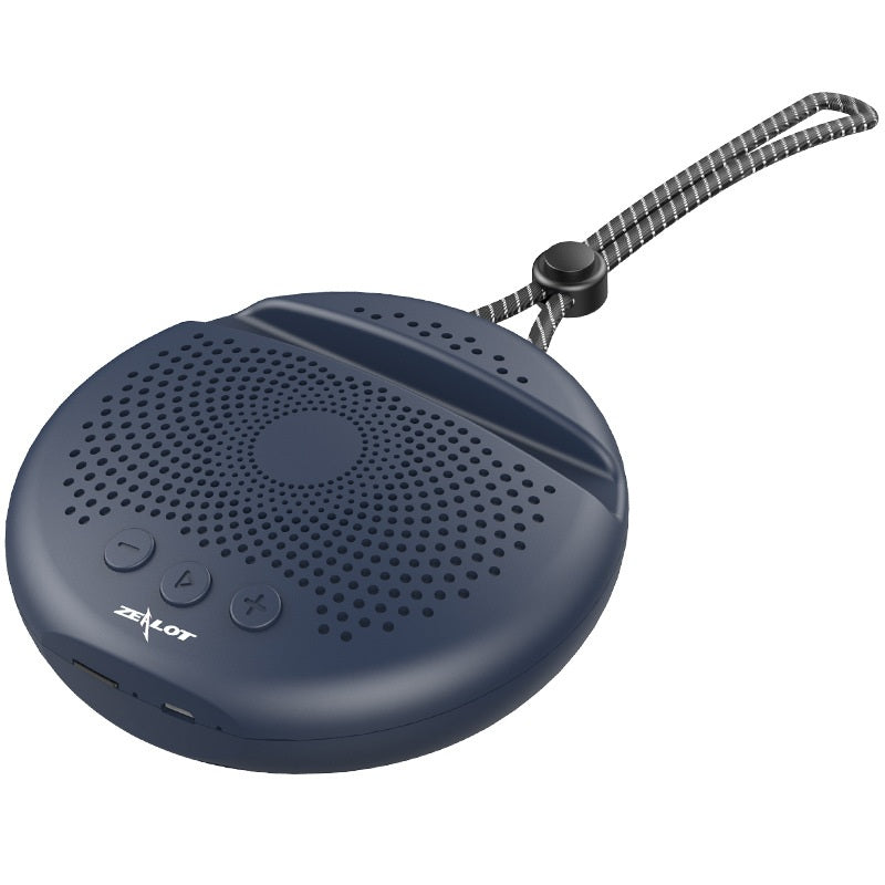 ZEALOT S24 Mini Wireless bluetooth 5.0 Speaker HiFi Heavy Bass TF Card Handsfree Subwoofer with Phone Holder