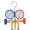 R12 R22 R502 Car A/C Manifold Gauge Set W/ 5Ft Charging Hoses Quick Couplers