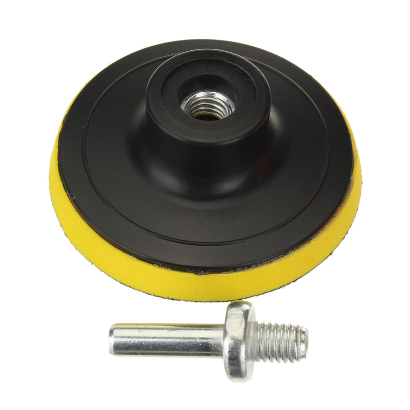 7pcs Buffing Sponge Polishing Pad Waxing Buffing Pad Drill Woolen Sponge Wheel