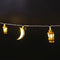 10PCS Battery Supply Moon Palace Shape Eid Ramadan Islamic LED String Light Indoor Home Party Decor