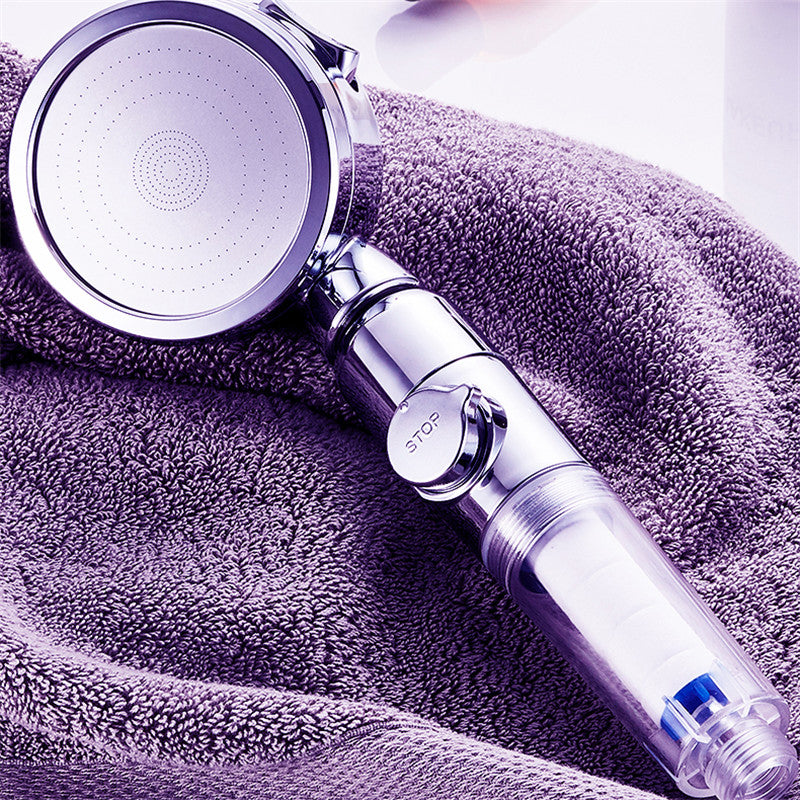 360 Degrees Rotating Adjustable 3 Spray Settings Water Saving Shower Water Pressure Shower Head