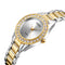 SKMEI 1262 Waterproof Ladies Wrist Watch Stainless Steel Strap Gift Quartz Watch