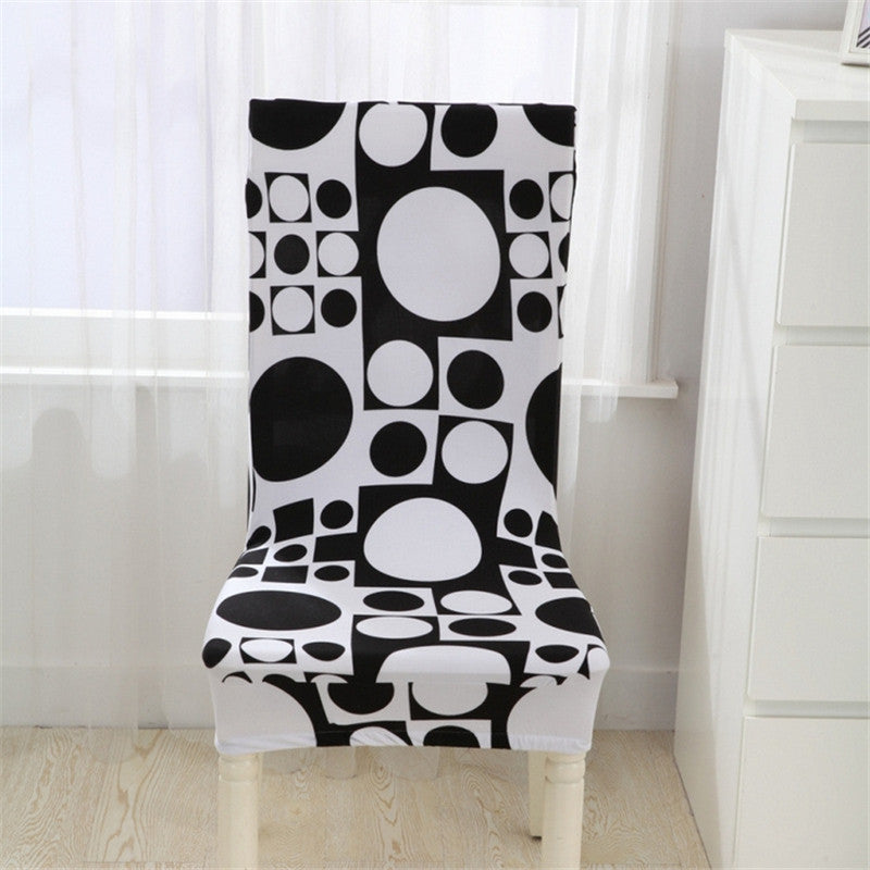 Garden Polyester Stretch Spandex Banquet Elastic Chair Seat Cover Party Dining Room Wedding Decor