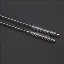2Pcs 175mm Stainless Steel Straight Straws Cleaner Cleaning Brushes