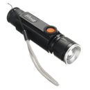 Elfeland  T6 2000LM 3Modes Magnetic Tail Rechargeable Zoomable LED Flashlight