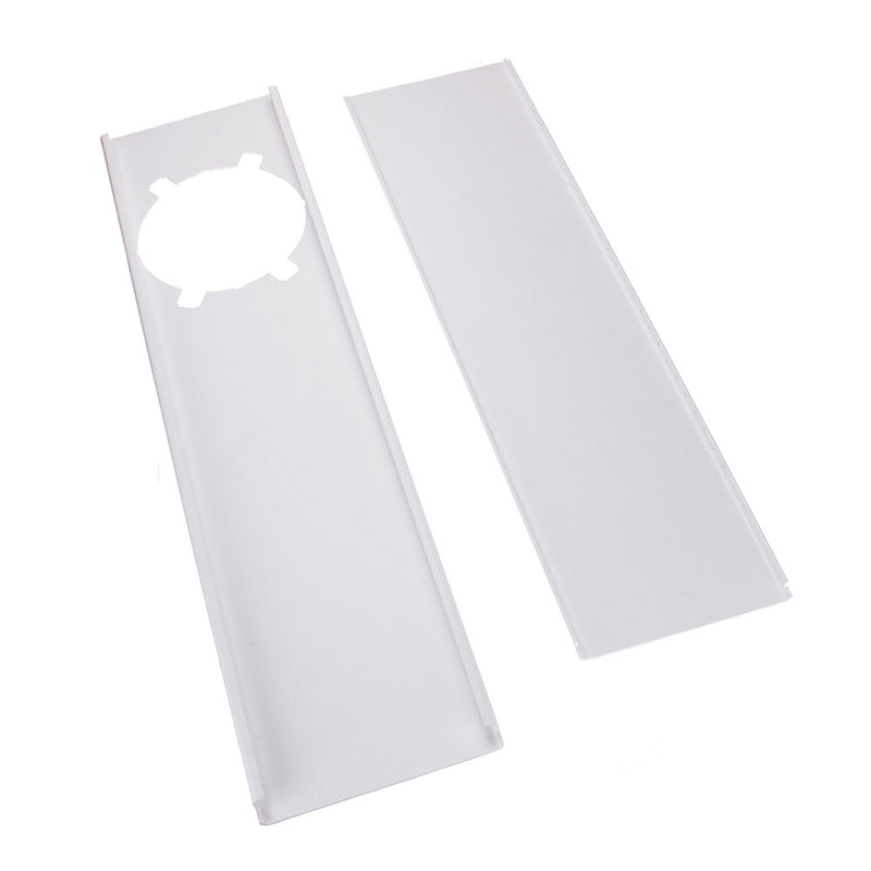 2Pcs Adjustable Window Kit Plate Air Conditioner Exhaust Hose Kit For Midea Portable Air Conditioner