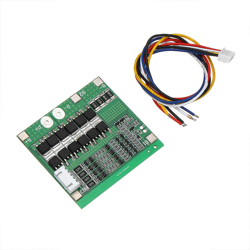4S Series Protection Board 30A 12.8V Discharge with Balance 3.2V Lithium Iron Phosphate Battery Protection Board 10MOS