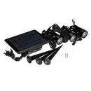 3 in 1 RGB Solar Garden Lawn Light Outdoor Garden Yard Landscape Lamp Waterproof