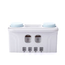Wall Mount Toothbrush Holder Toothpaste Squeezer Automatic Toothpaste Dispenser
