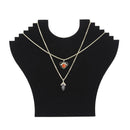 Velvet Necklace Chain Display Two Shaped Stand Cardboard Jewelry Holder Rack