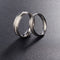 Sweet Couple Ring Silver Plated Simple Wedding Finger Ring