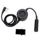 Z-Tactical PTT TCI Walkie Talkie Headset Waterproof Round PTT Microphone for Walkie Talkie Motorola Kenwood TYT F8 BAOFENG 5R Radio