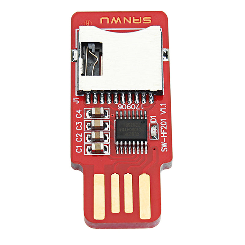 10pcs SANWU HF201 Readable And Writeable TF Card Reader Micro SD Card Mobile Phone Module