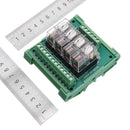 TKG2R-1E-K424 4 Channel Relay Module PLC Amplification Board Controller With Indicator Light DC 12V