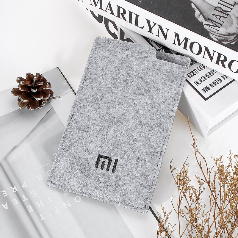 Xiaomi2C 10000mAh Waterproof Protective Felt Cloth Power Bank Case From Xiaomi Eco-System For HUAWEI P30 Mate 20Pro Xiaomi Mi9