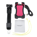 3.5-7inch Mobile Phone Houlder Bracket 2.1A USB Charger Motorcycle Mount Charging Chip