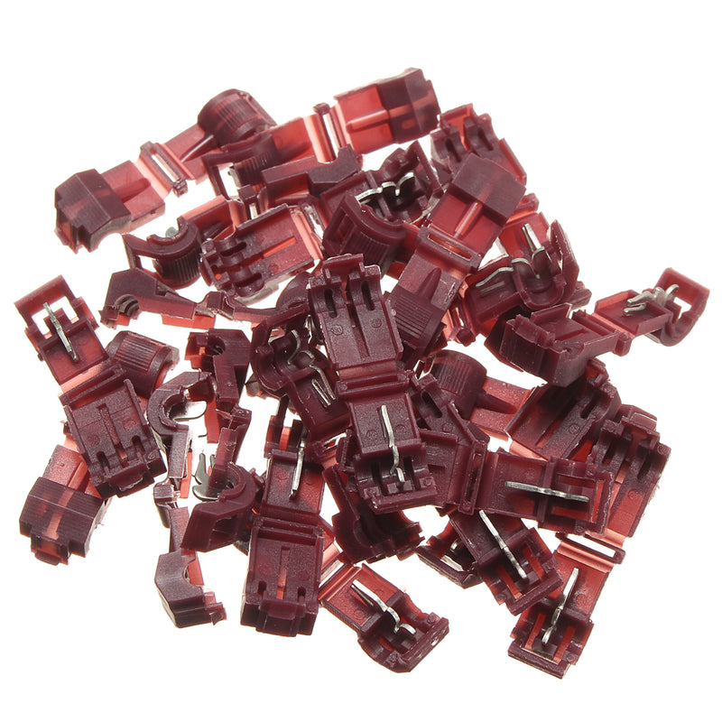 150Pcs T-Taps/Male Insulated Wire Terminal Connectors Combo Kit 14-16 10-12 18-22