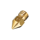 1pcs 1.75mm 0.2mm/0.3mm/0.4mm/0.5mm/0.6mm Copper M200 M6*1 Thread Extruder Nozzle For 3D Printer