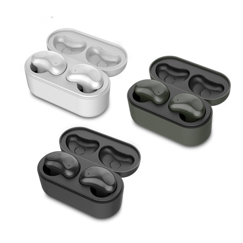 REMAX TWS-5 Mini True Wireless Dual bluetooth 5.0 Stereo Earphone Touch Waterproof Binaural Call Handsfree With Portable Charging Case