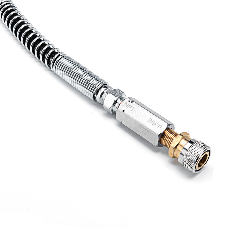 Air Filling Refill Micro Bore Charging Black Hose For PCP High Pressure Pump