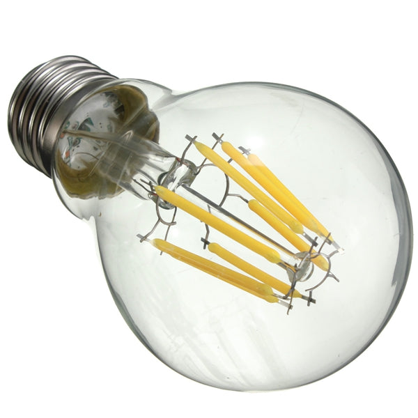 E27 A60 LED 8W COB Edison Retro Filament Light White/Warm White Tungsten Globe Lamp Bulb AC 220V