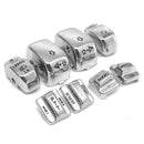 Chrome Switch Housing Cover Caps for Harley 883 XL1200 Road King/Electra Glide