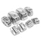 Chrome Switch Housing Cover Caps for Harley 883 XL1200 Road King/Electra Glide