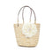 5L Women Straw Bag Woven Beach Handbag Shoulder Tote Outdoor Travel