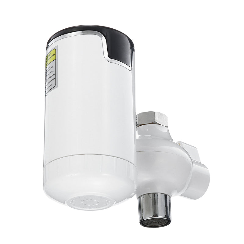 3000W 220V Electric Instant Heat Faucet Tap LED Display Hot Water Kitchen Sink