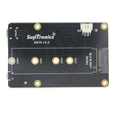 X870 NVME M.2 2280/2260/2242/2230 SATA SSD NAS Expansion Board with USB 3.0 Jumper for Raspberry Pi / Rock64