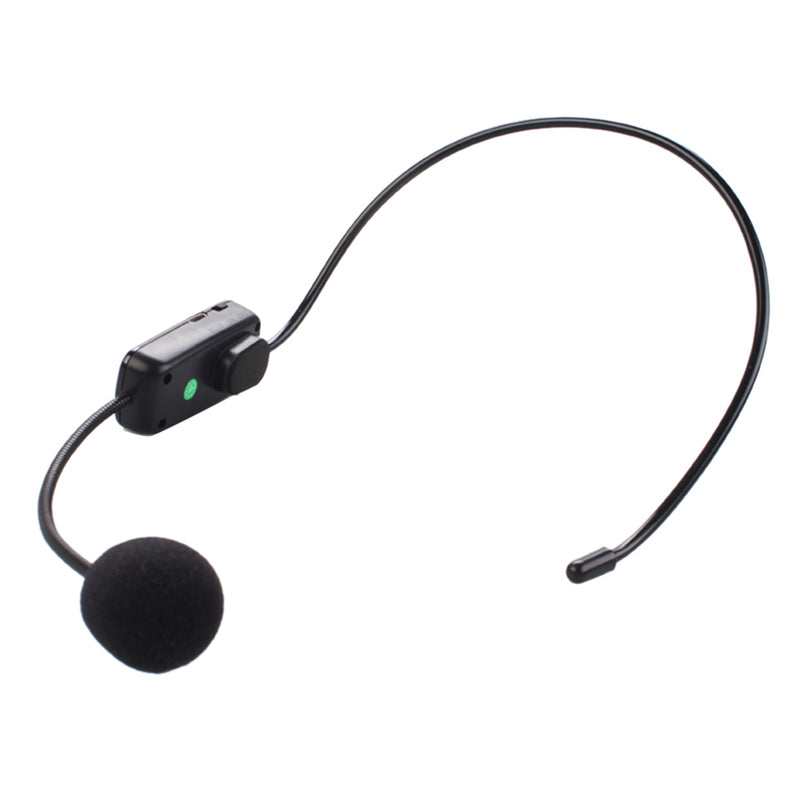 Bakeey Portable FM Wireless Microphone Headset Megaphone Radio Mic for Loudspeaker for Teaching Tour Guide Meeting