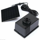 7V/1.5W Solar Panel Powered Water Pond Pump 6V/1.1W Home Garden Submersible Floating Fountains Pump