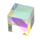 25x25mm Color Combination Optical Cross Splitter Prism Square Cube Teaching Tool